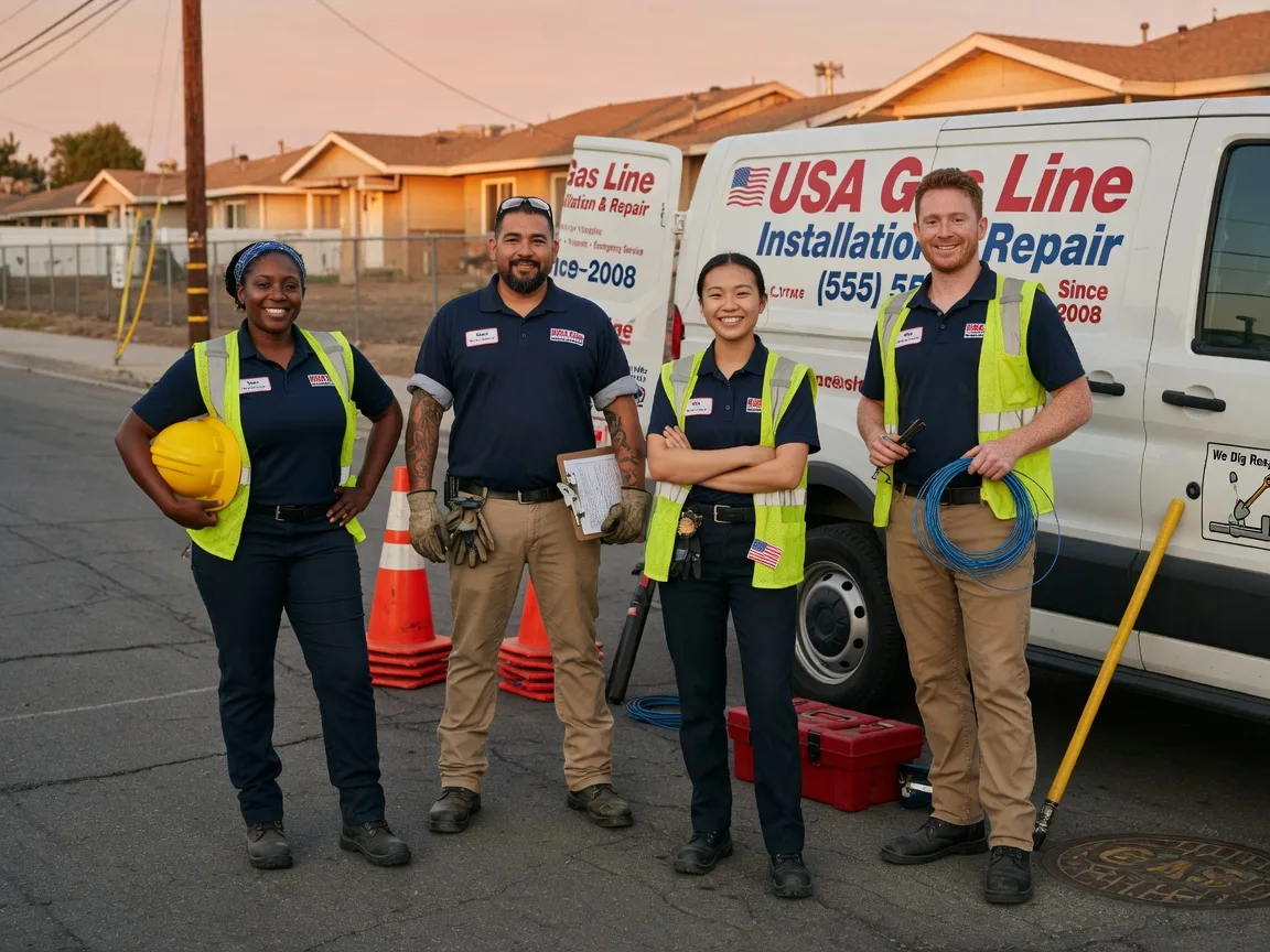 Gas Line Installation company in Woodward, PA
